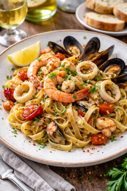 Tagliatelle ai Frutti di Mare